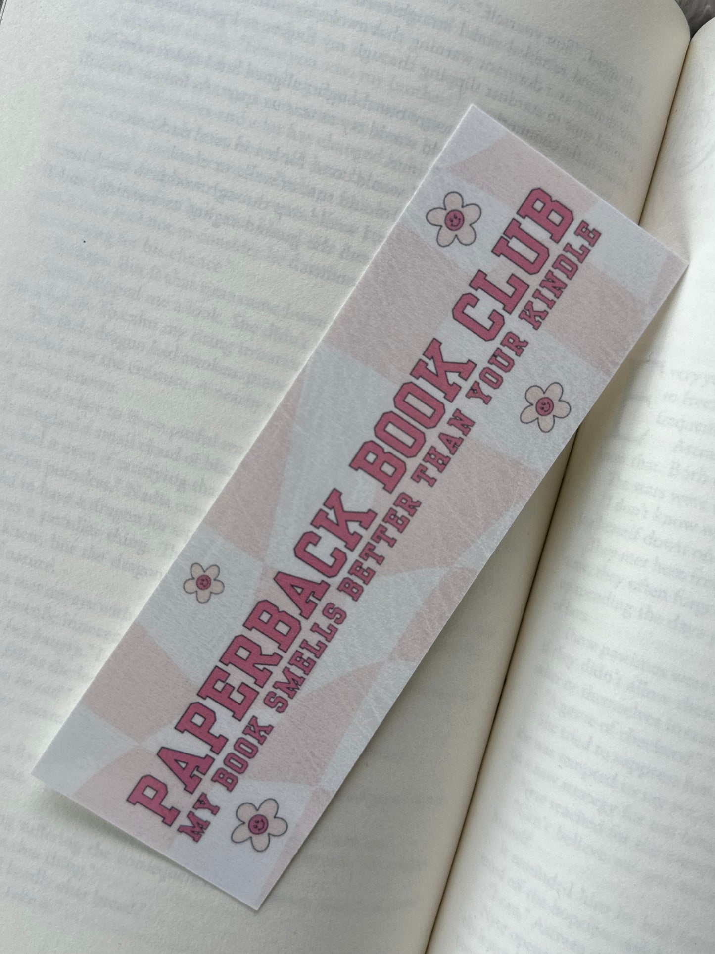 Retro Paperback Bookclub Bookmark Bundle - 4 Pack