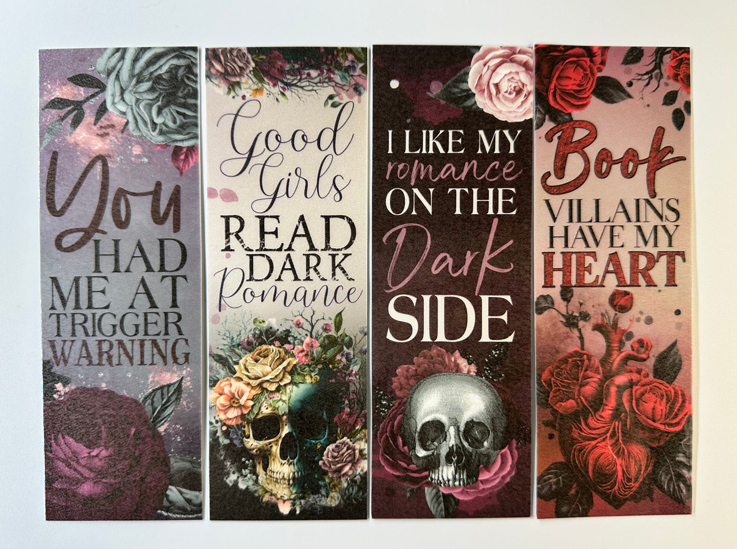 Dark Romance Bookmark Bundle - 4 Pack