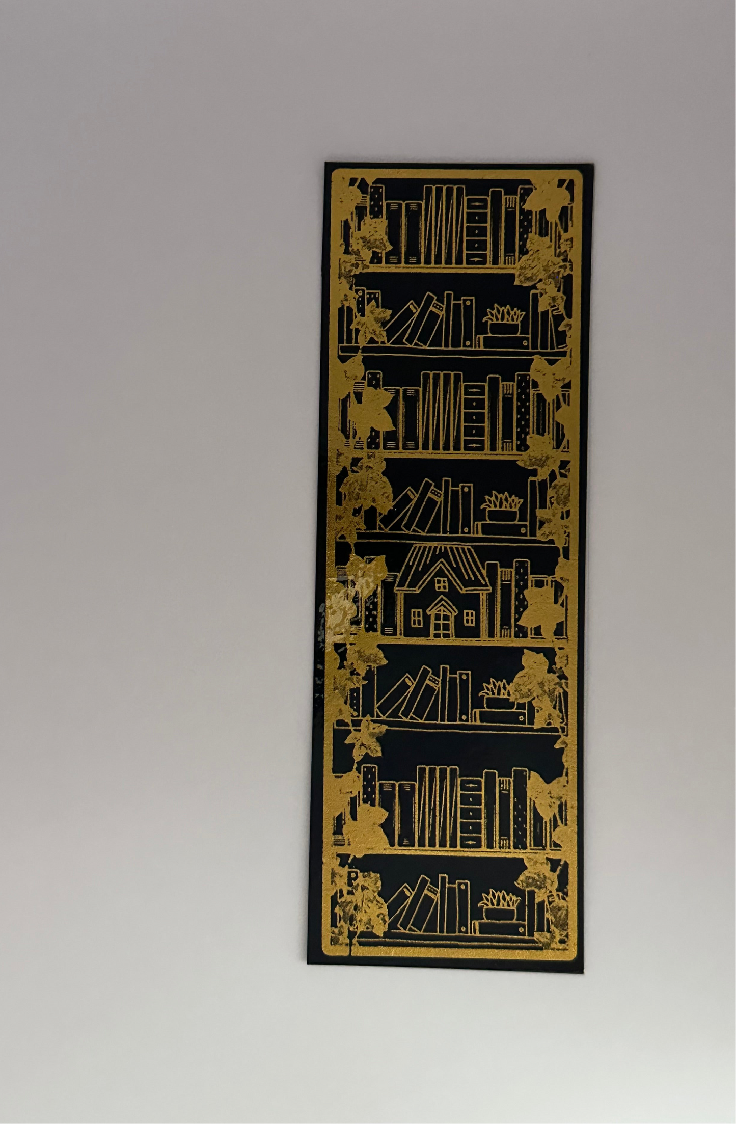 Bookshop - Foil Bookmark - (Gold)