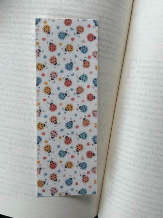 Colourful Ladybugs - Bookmark