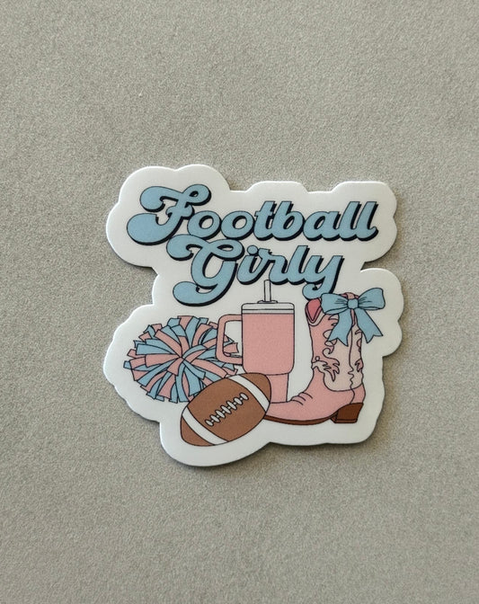 Football Girly - Sticker