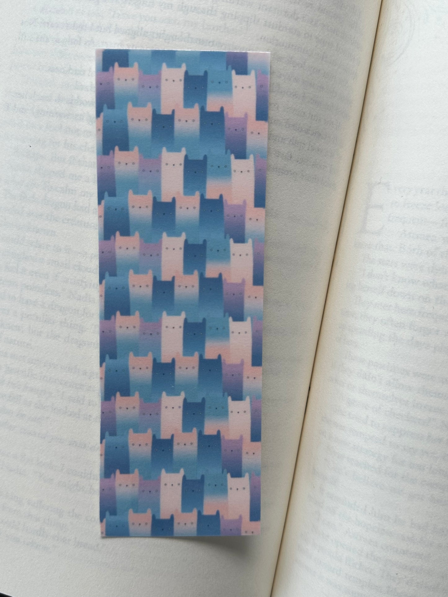 Multi Coloured Cats - Bookmark