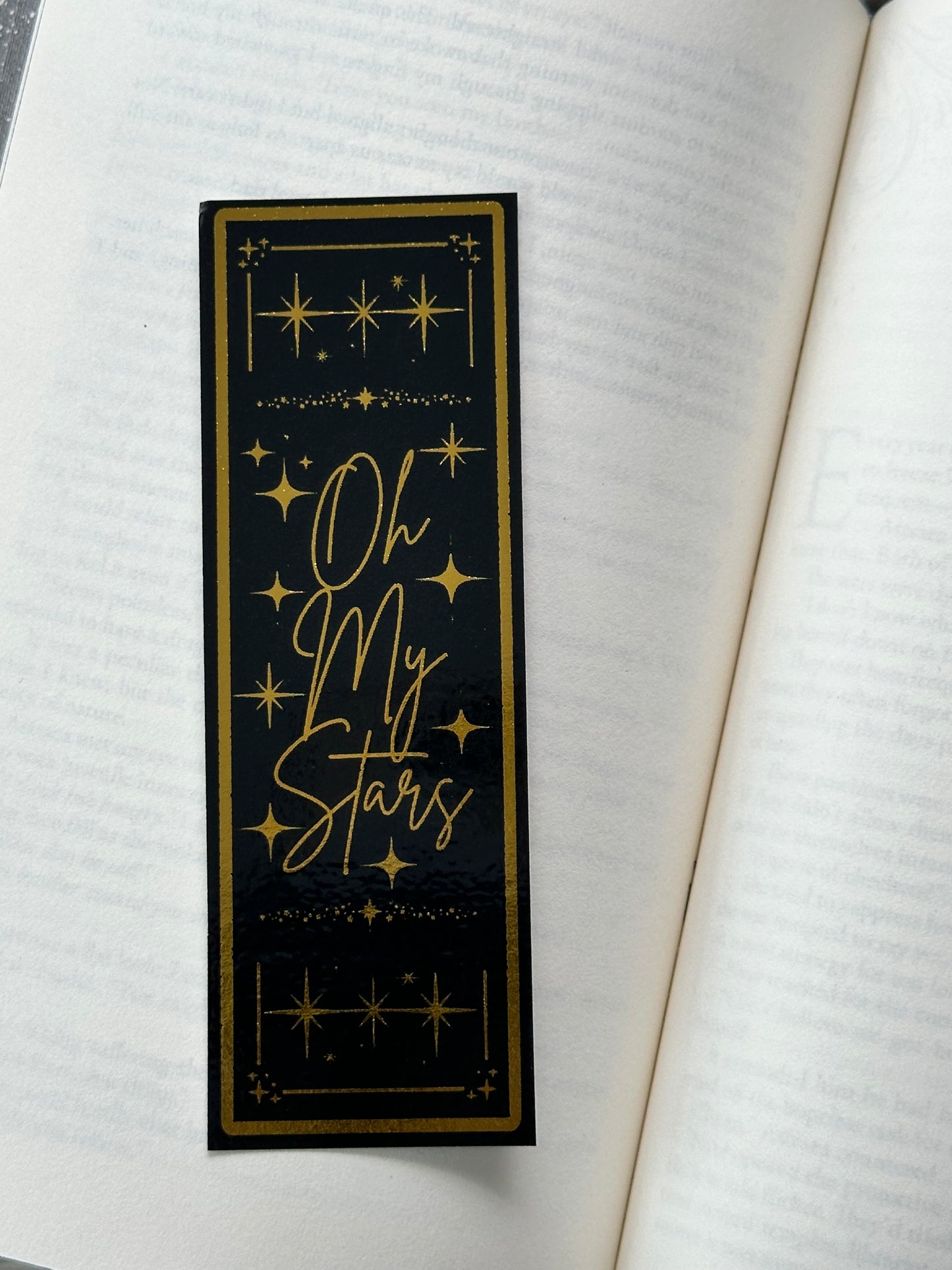 Oh My Stars - Foil Bookmark - (Gold)