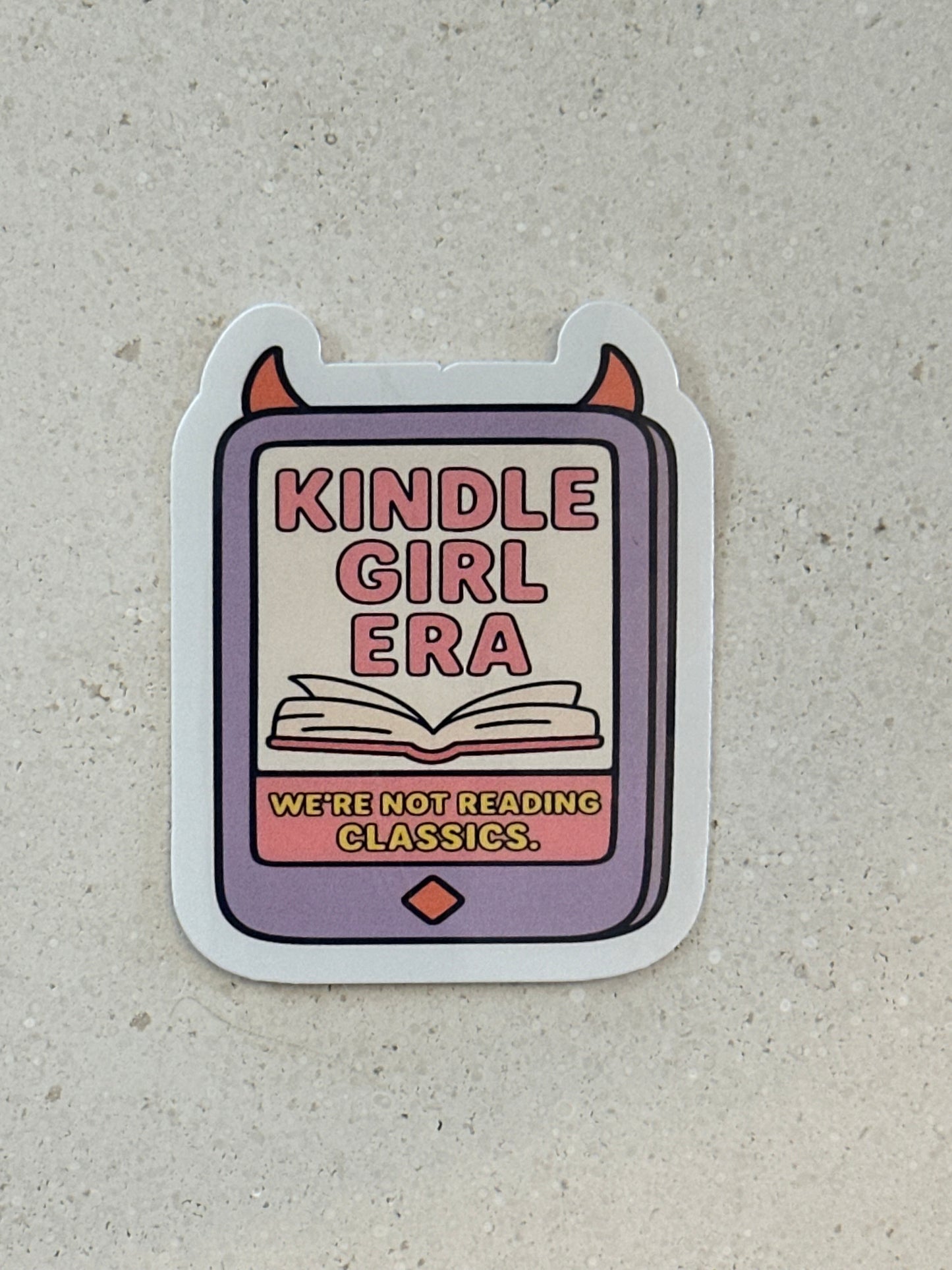 Not Reading Classics - Sticker