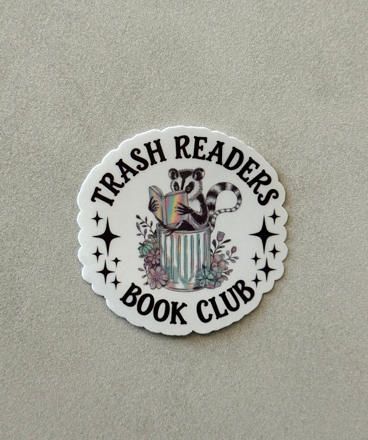Trash Readers Book Club - Sticker