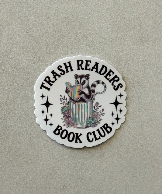 Trash Readers Book Club - Sticker
