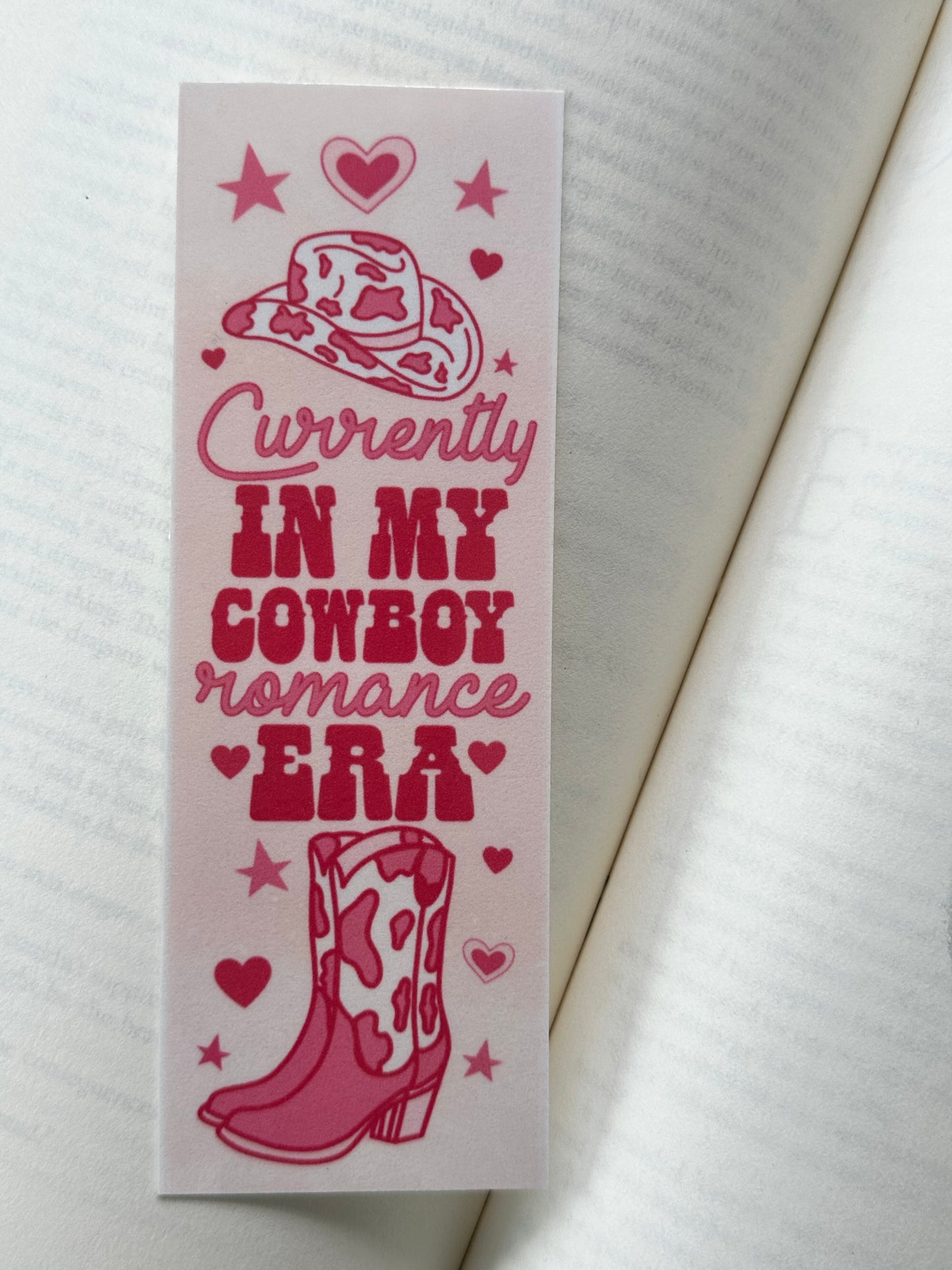 Cowboy Romance Bookmark Bundle - 4 Pack