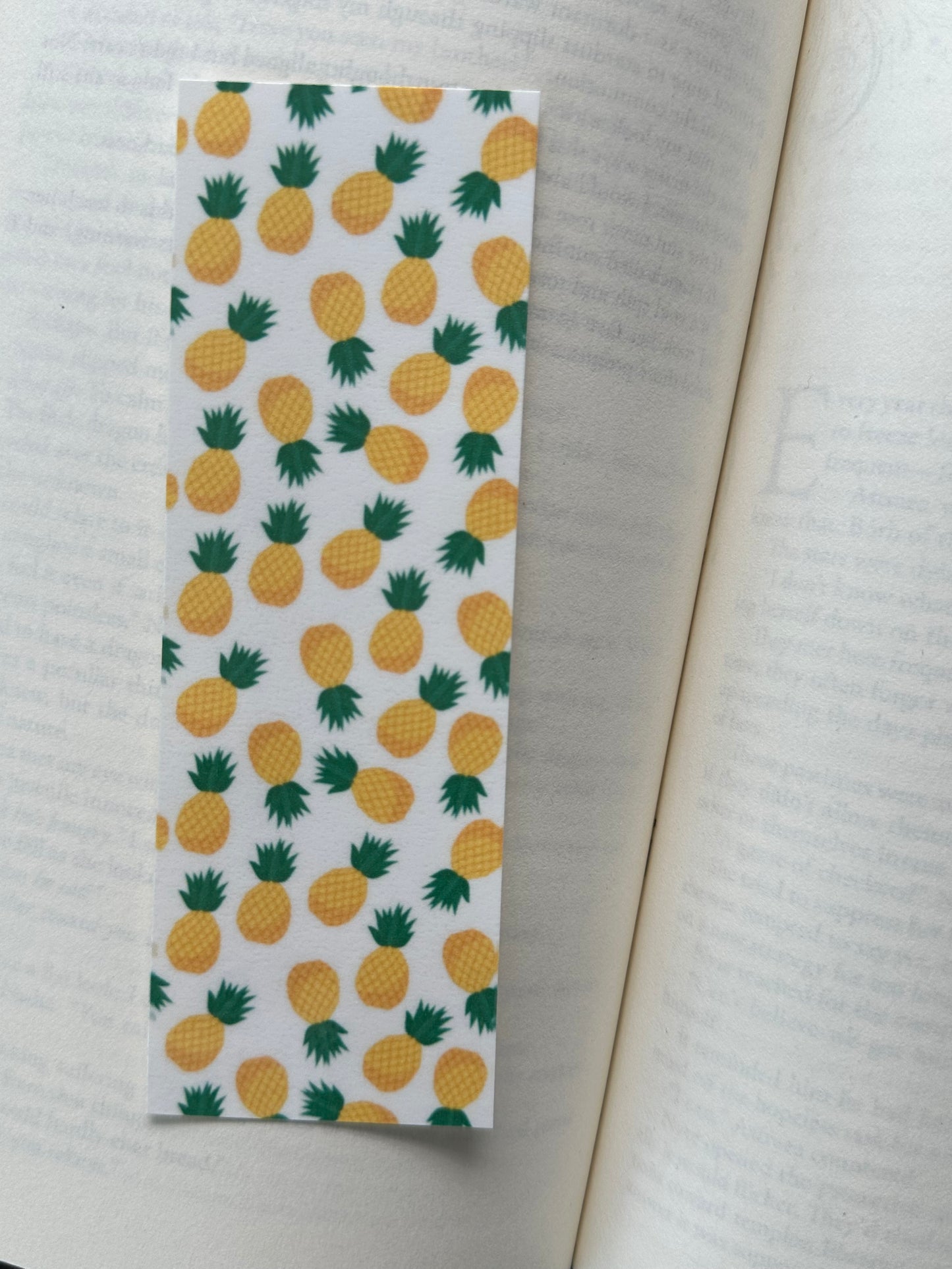 Bright Pineapples - Bookmark