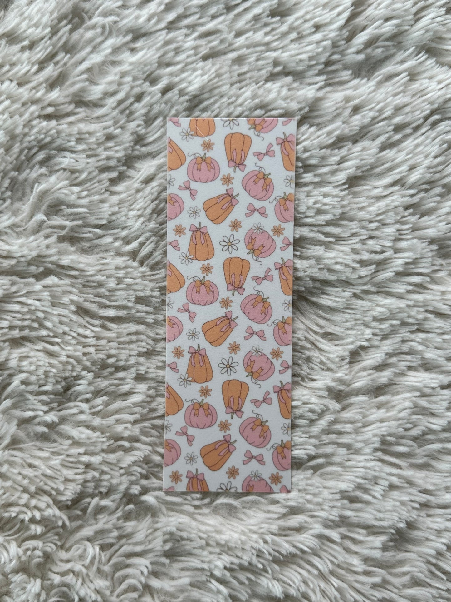 Pink Pumpkins - Bookmark