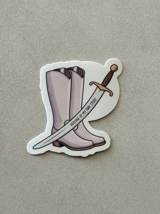Heroine Of My Own Story - Sticker