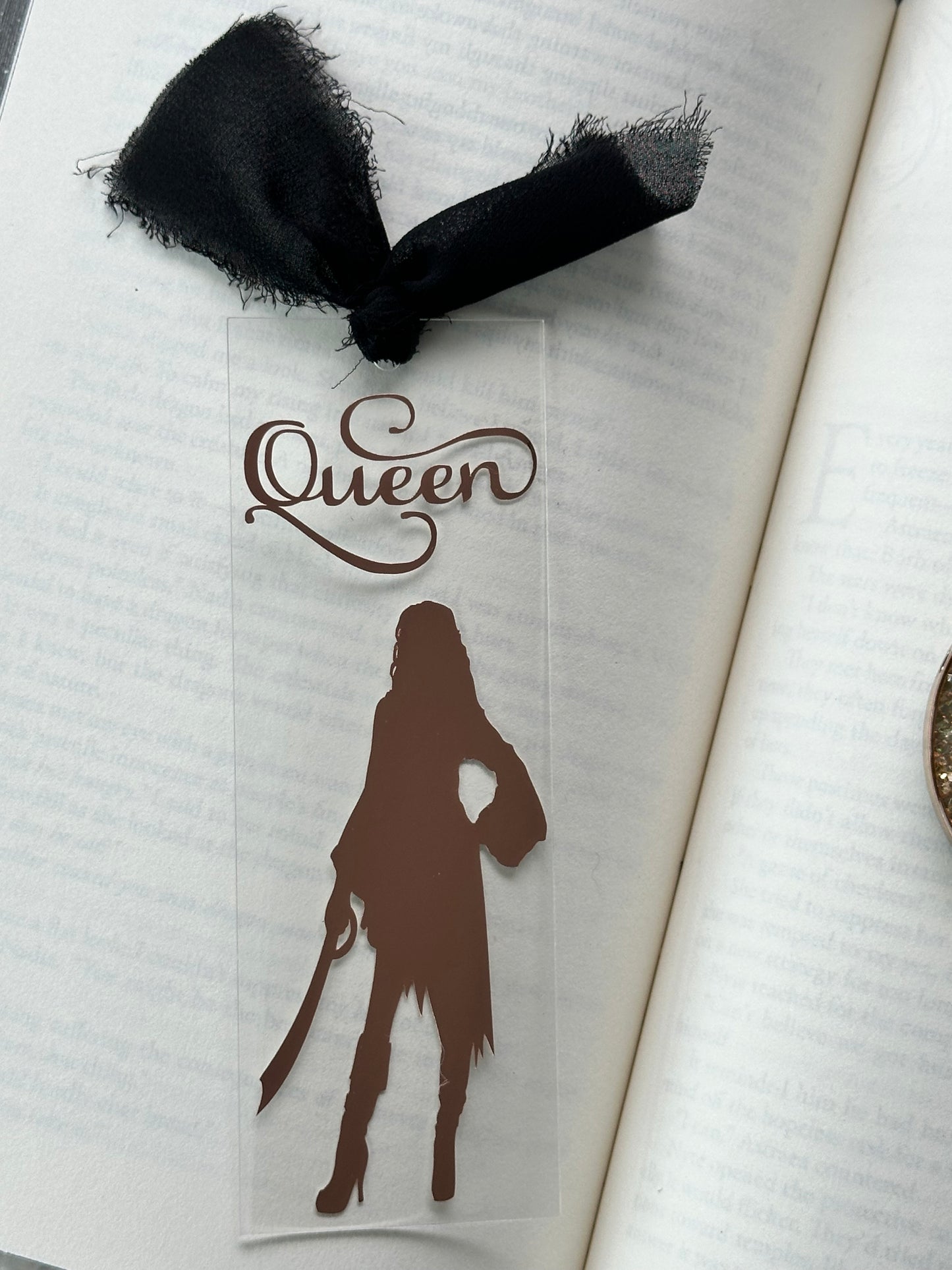 Pirate Queen - Acrylic Bookmark