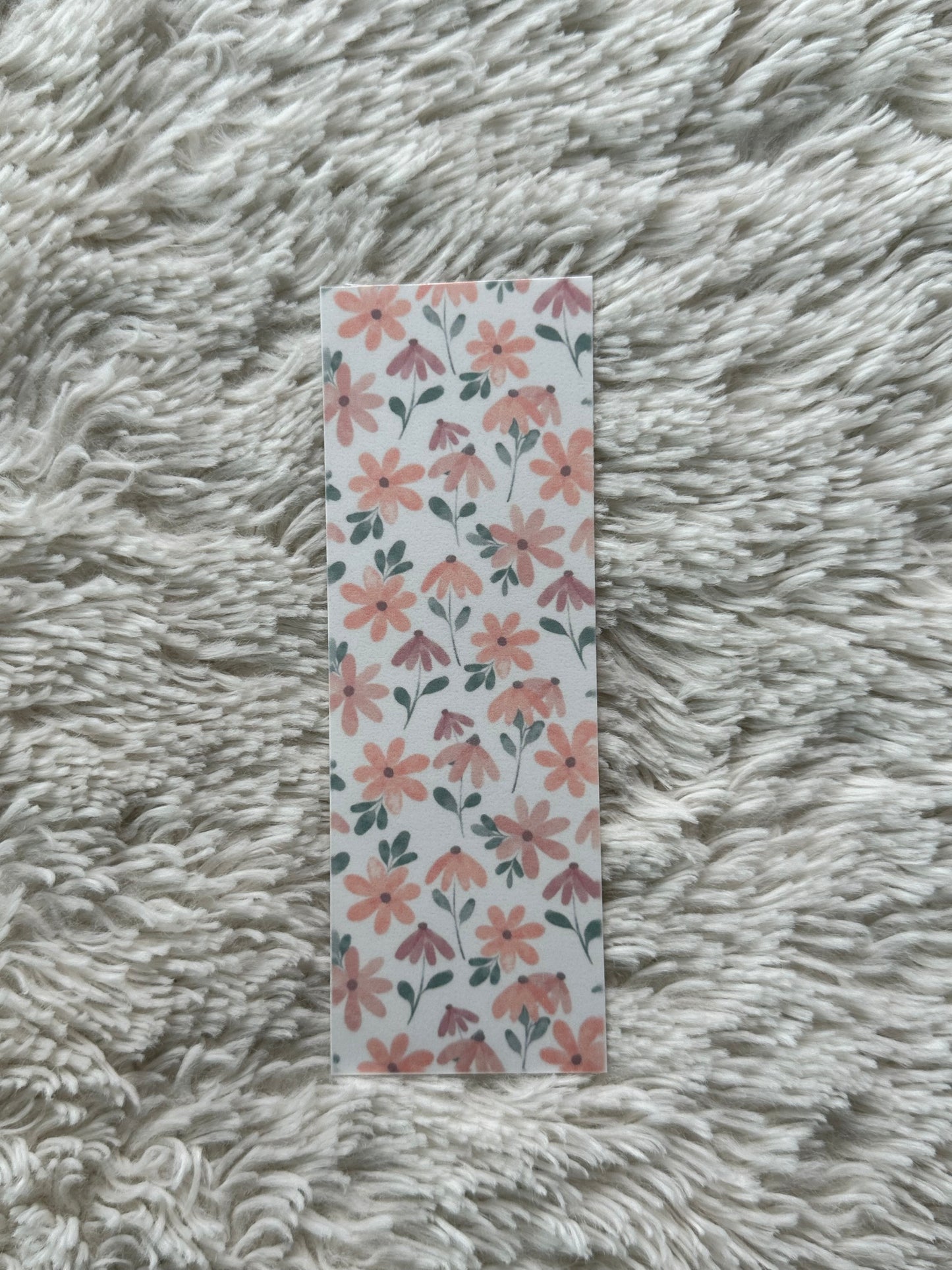 Pink Flowers - Bookmark