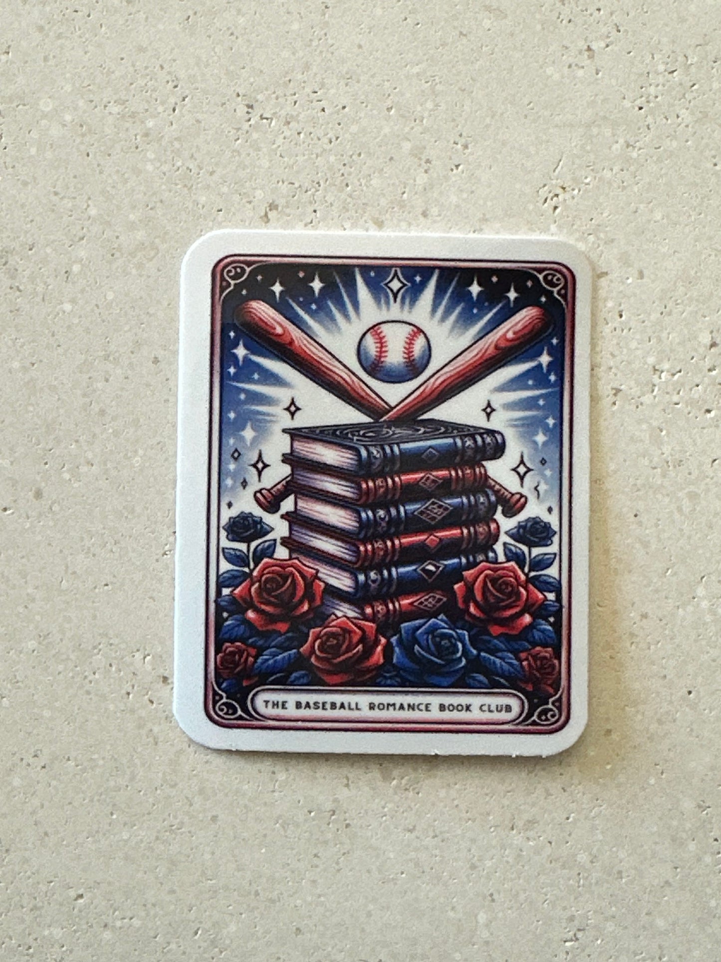 Baseball Romance Book Club - Sticker