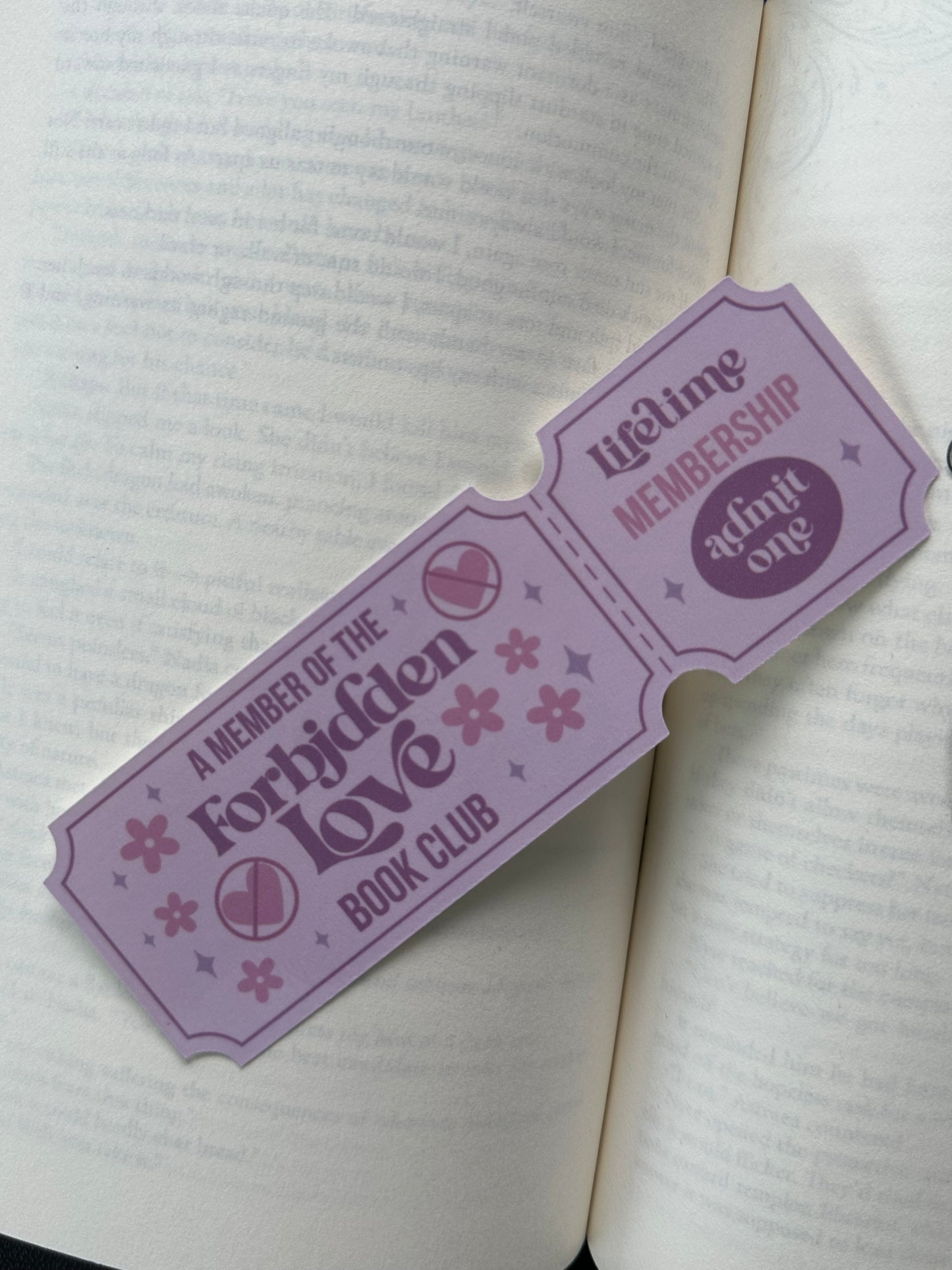 Forbidden Love Book Club - Bookmark