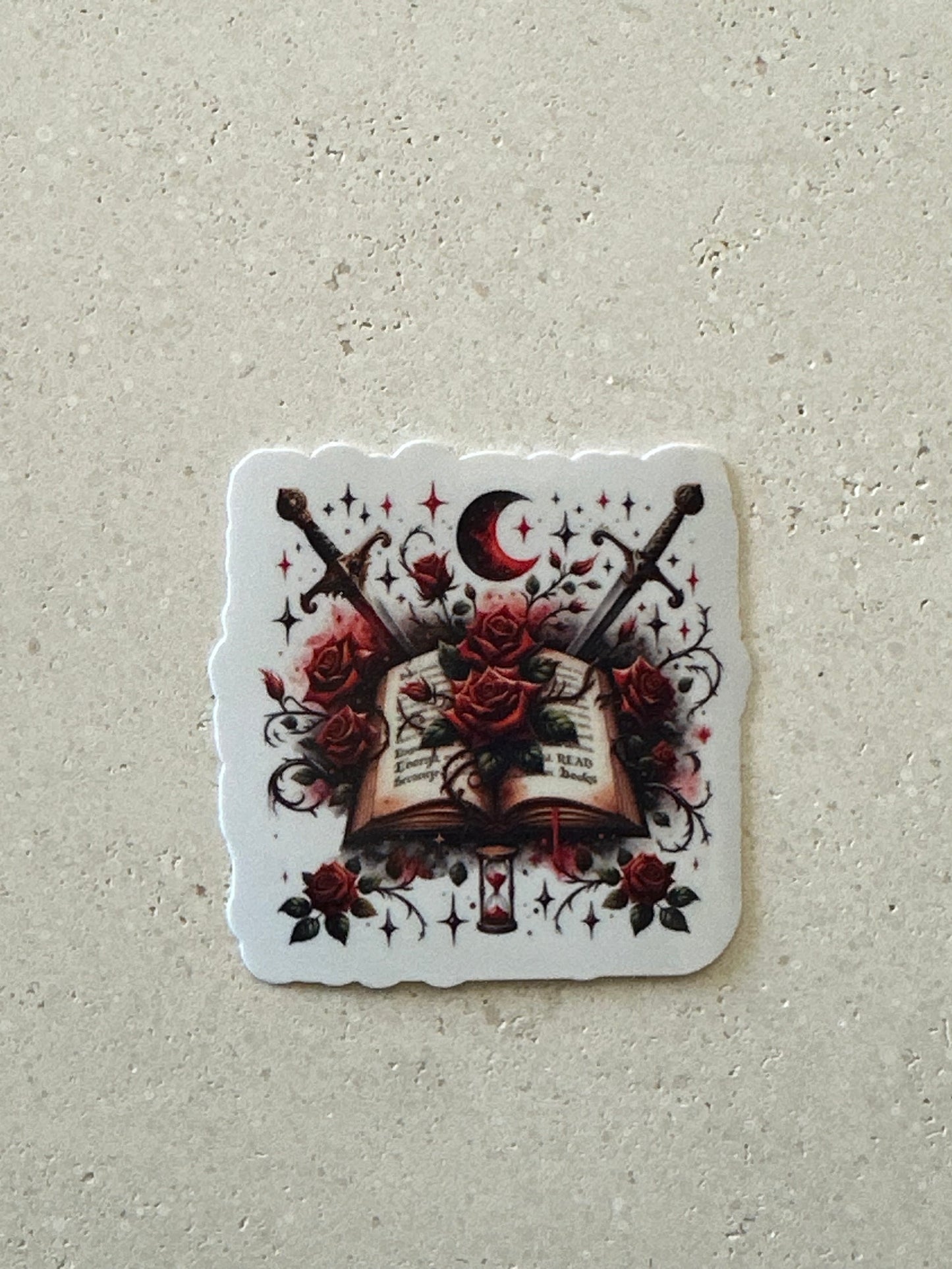 Read Books & Swords - Sticker