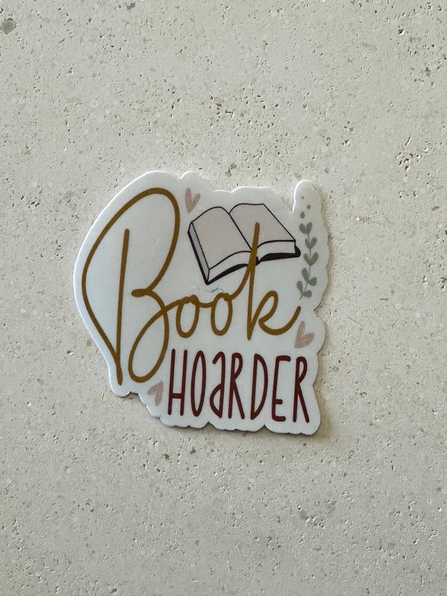 Book Hoarder - Sticker