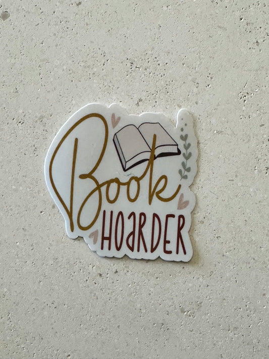 Book Hoarder - Sticker