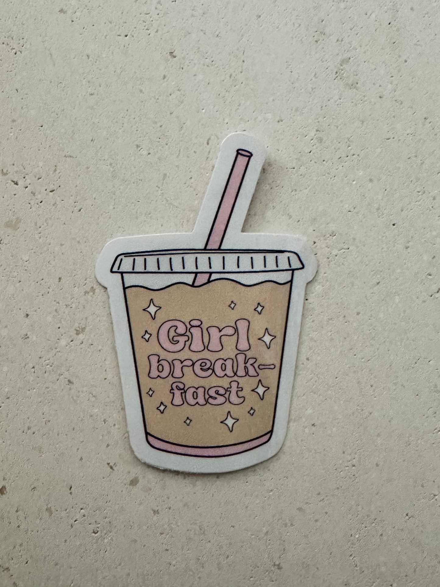 Girl Breakfast - Sticker