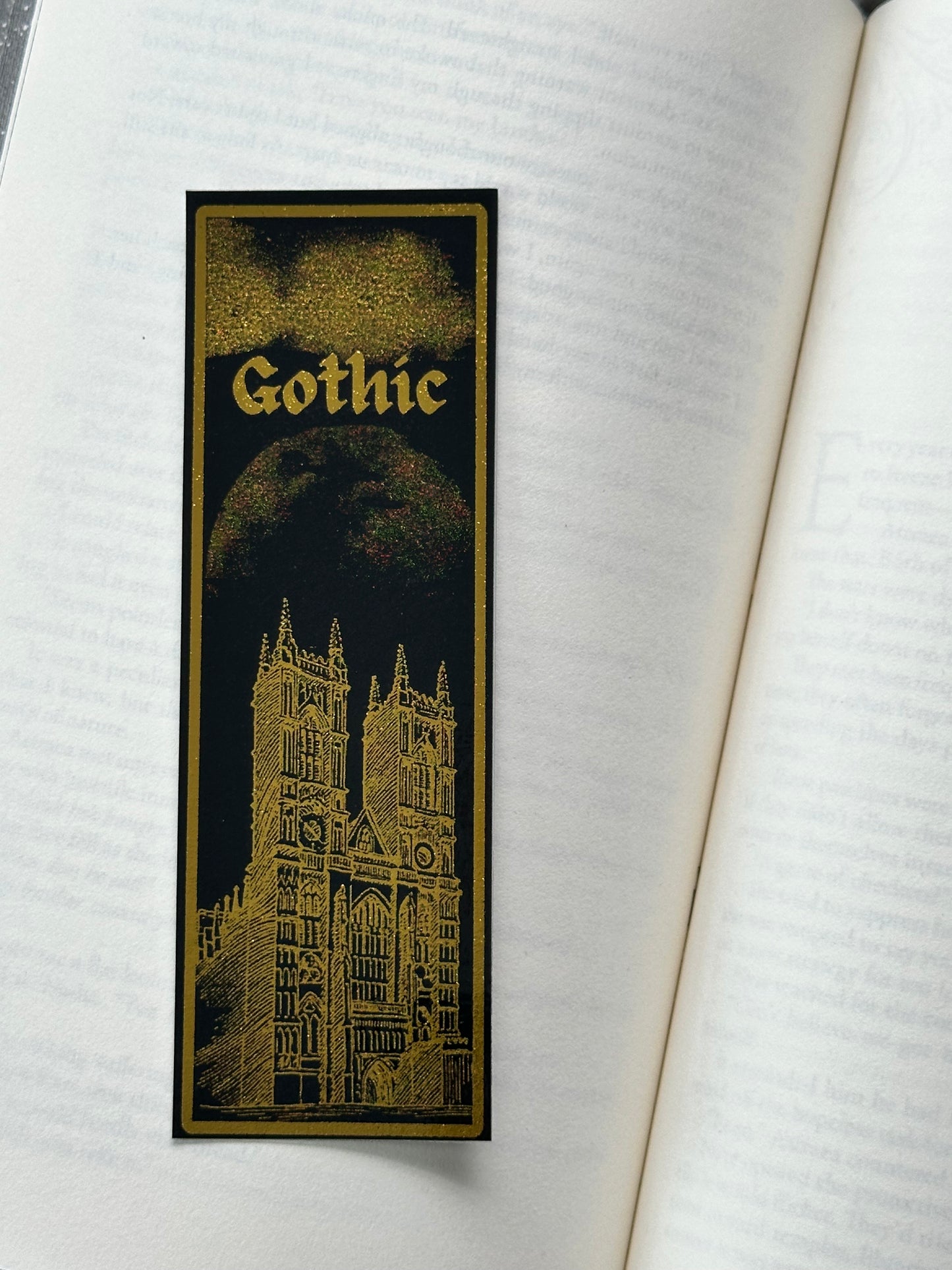 Gothic - Foil Bookmark - (Gold)