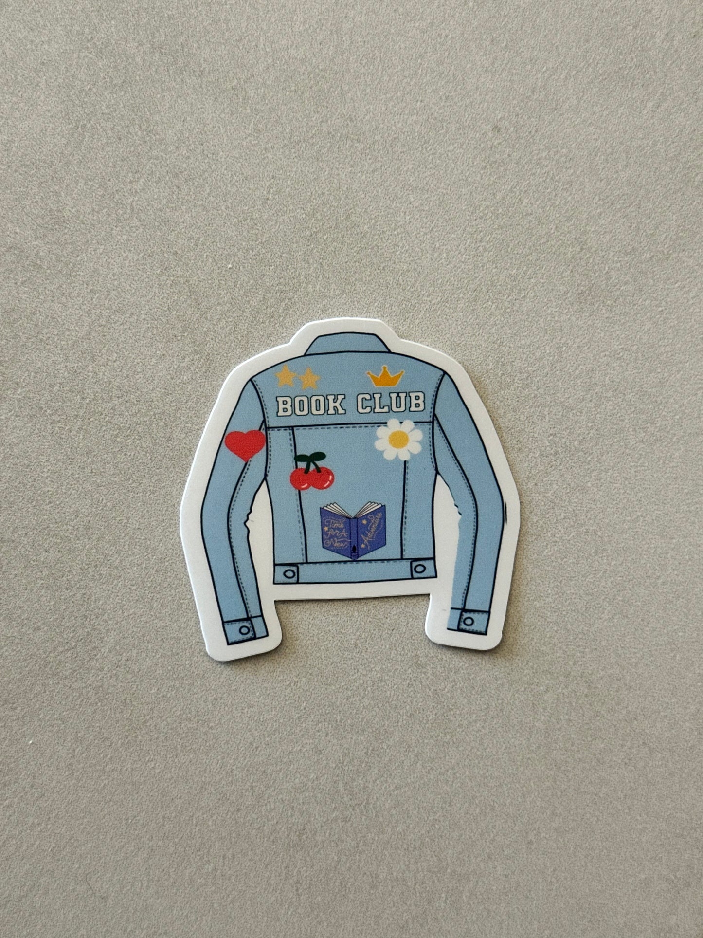 Book Club jacket - Sticker