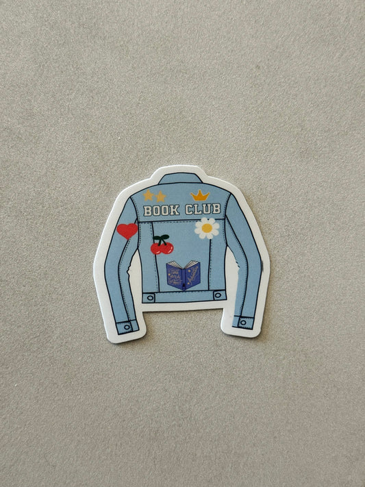 Book Club jacket - Sticker