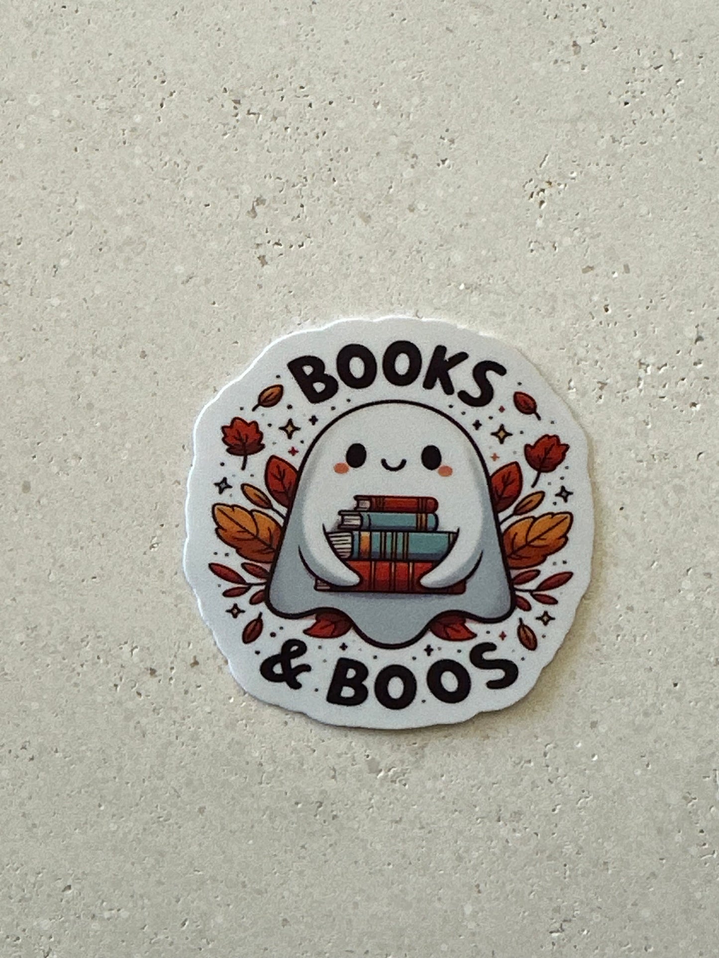 Books & Boos - Sticker