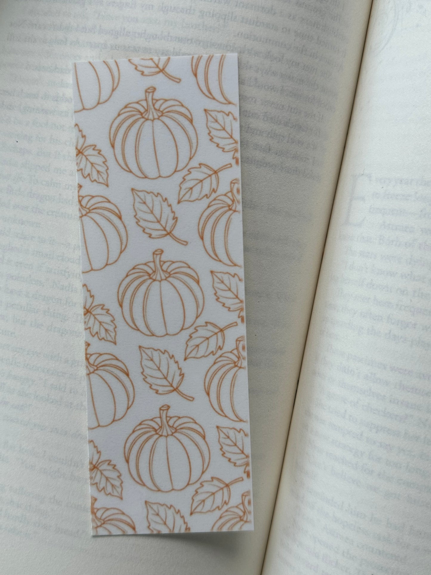XL Pumpkins - Bookmark