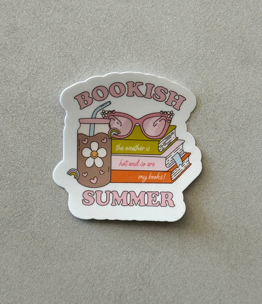 Bookish Summer - Sticker