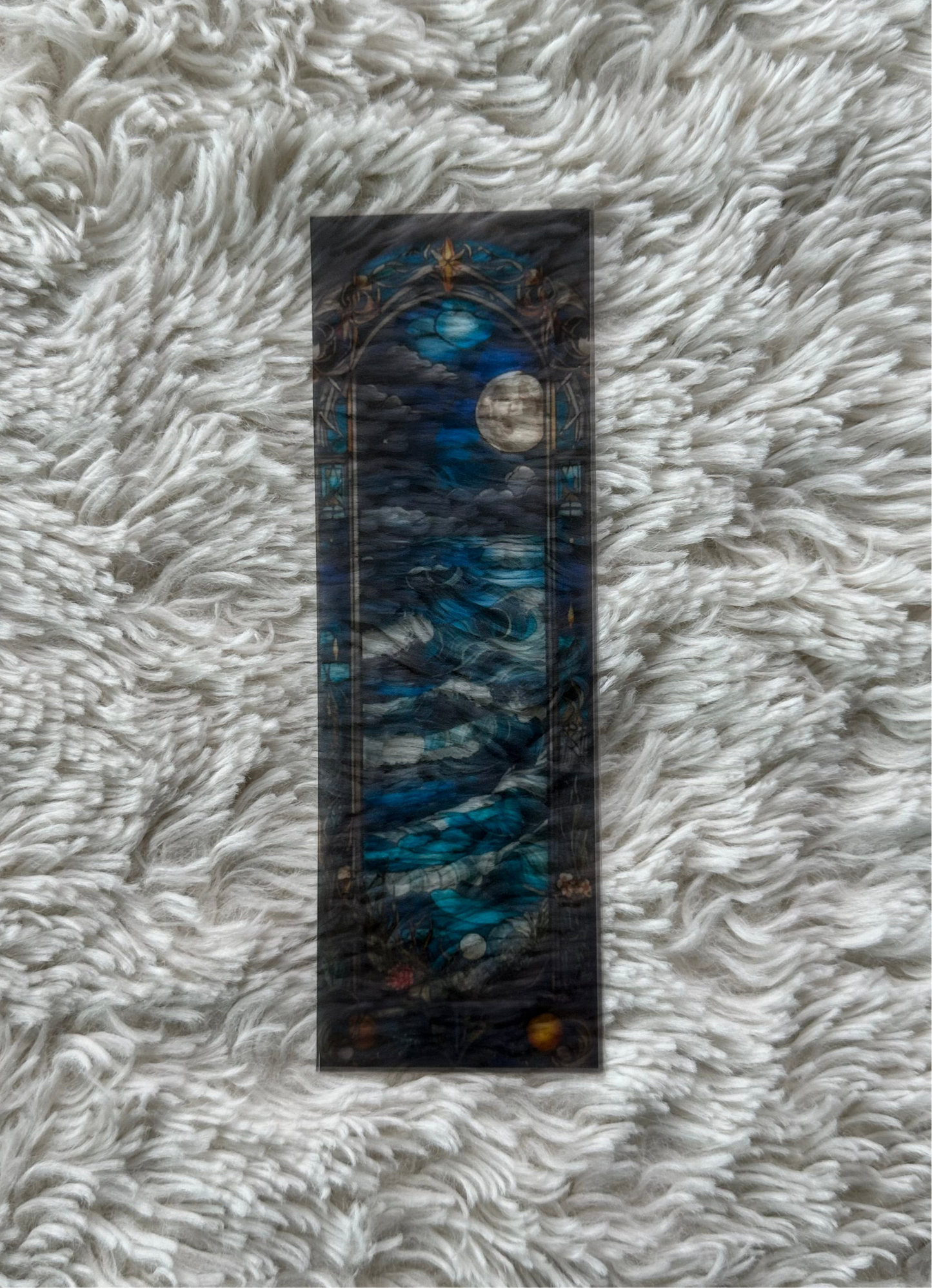 Stained Glass Style Landscape - Bookmark (36)