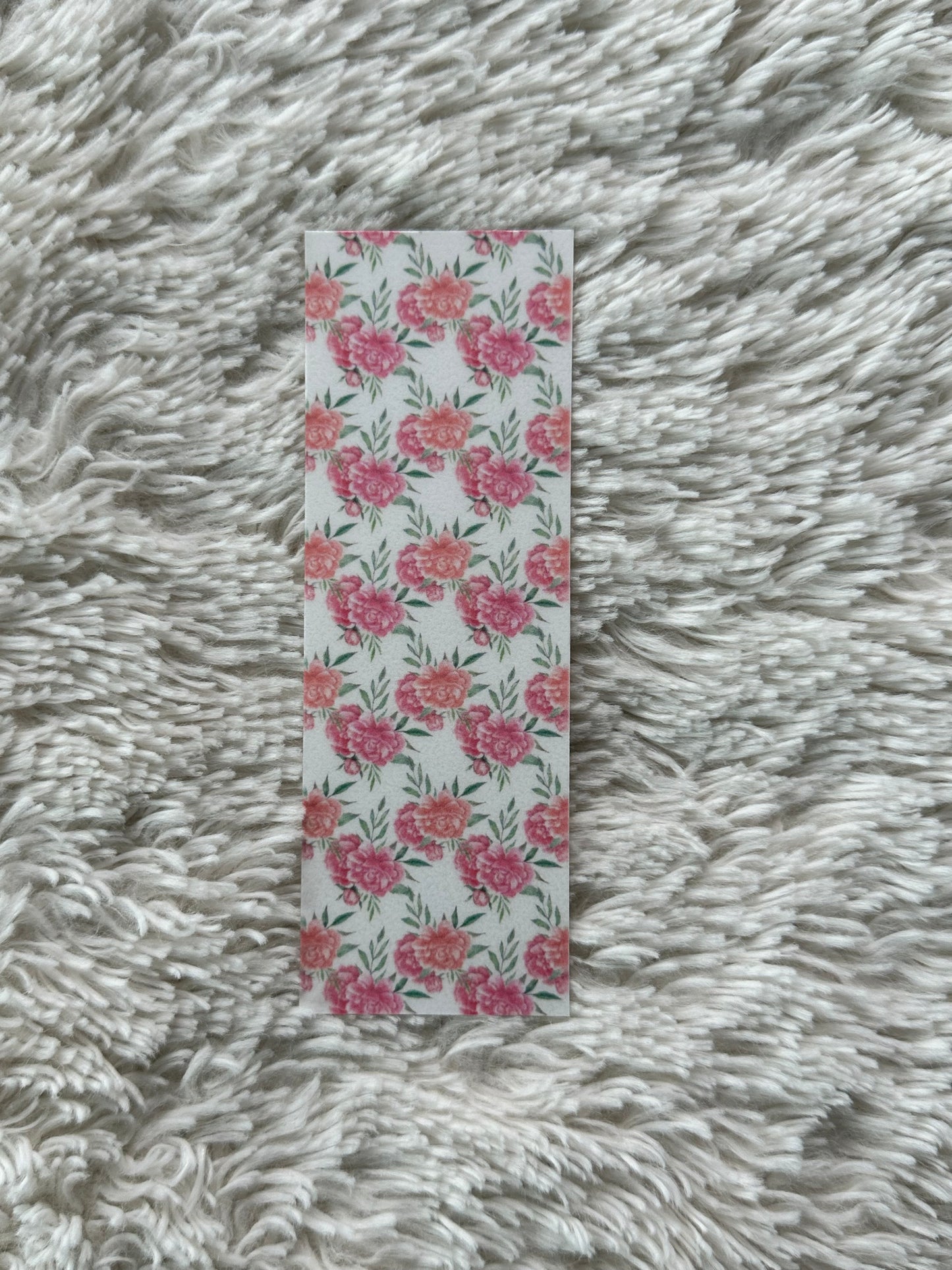 Pink & Red Flower - Bookmark