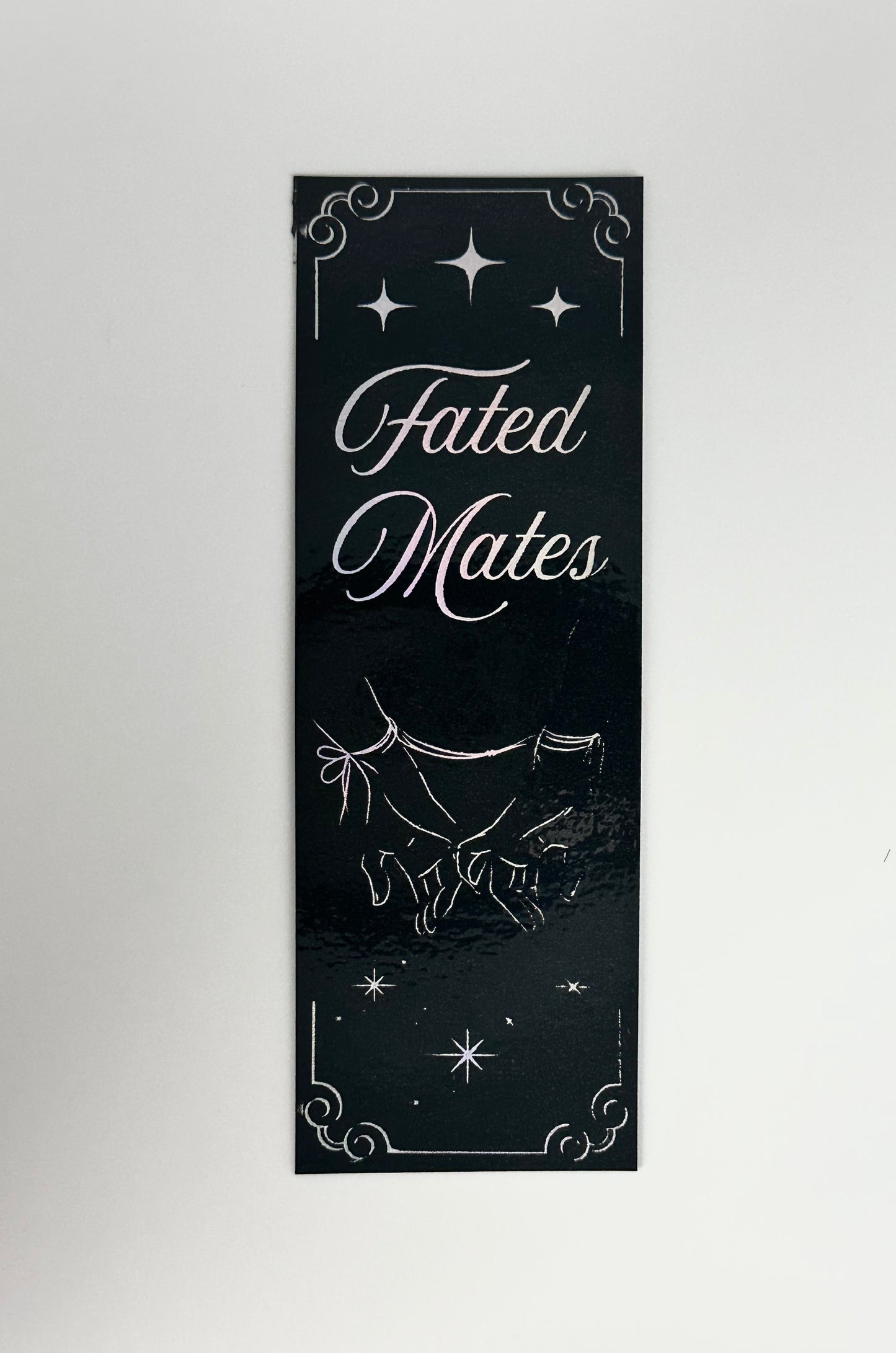 Fated Mates - Foil Bookmark - (Silver Holographic)