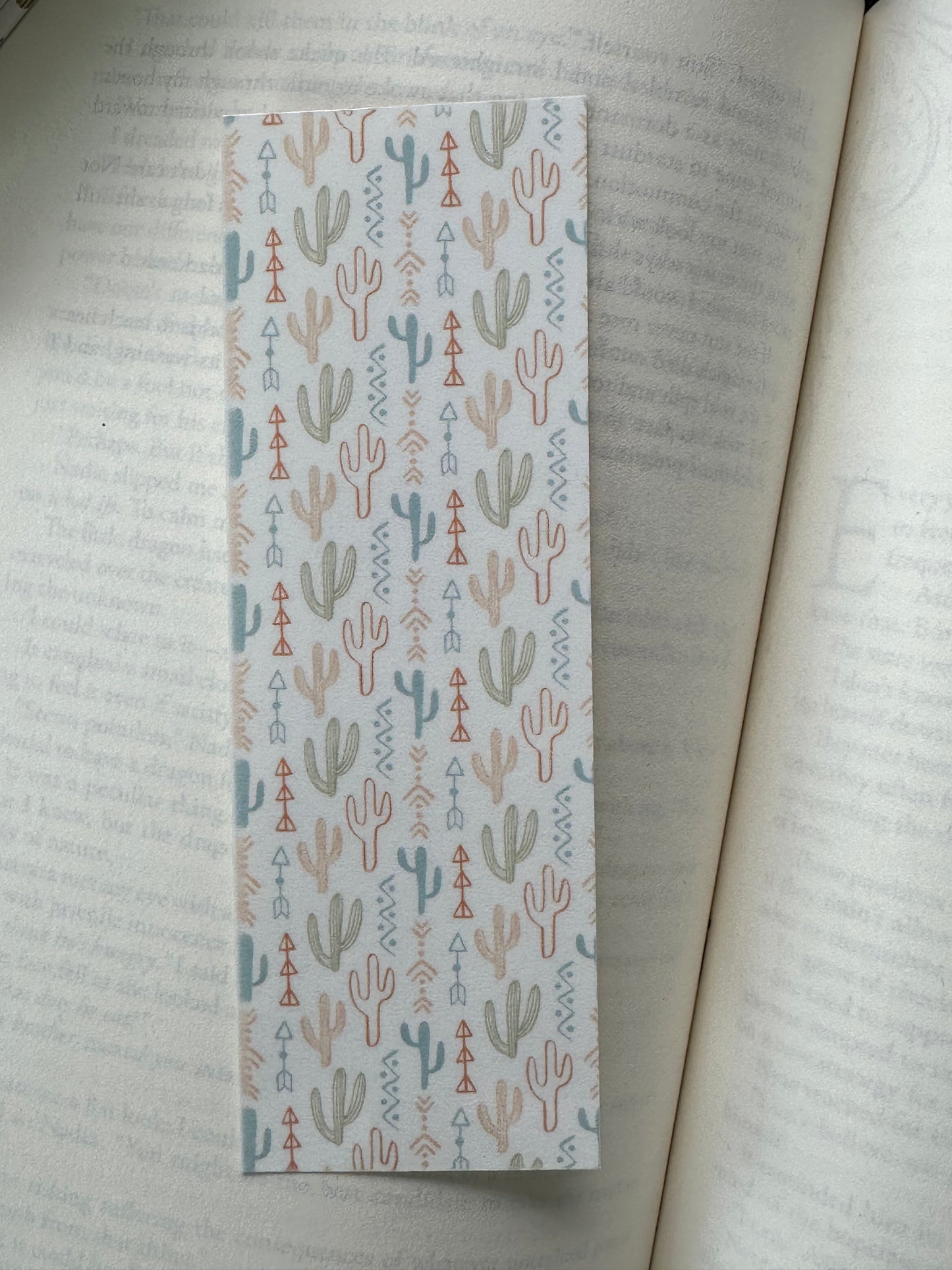 Neutral Cactus - Bookmark