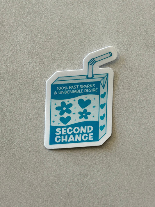 Second Chance Trope Juice box - Sticker