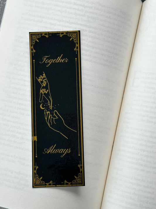 Together Always - Foil Bookmark - (Gold)