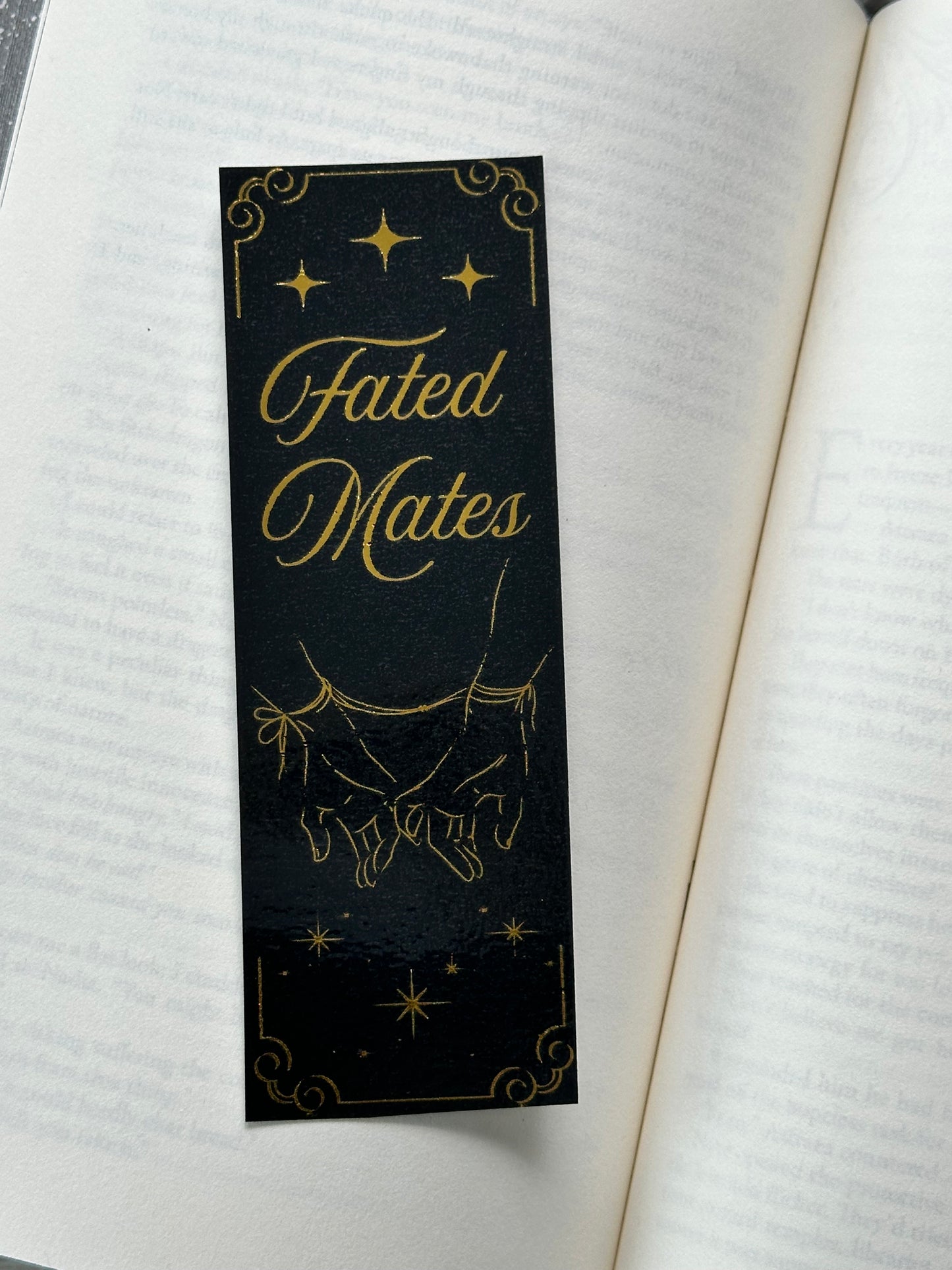 Fated Mates - Foil Bookmark - (Gold)