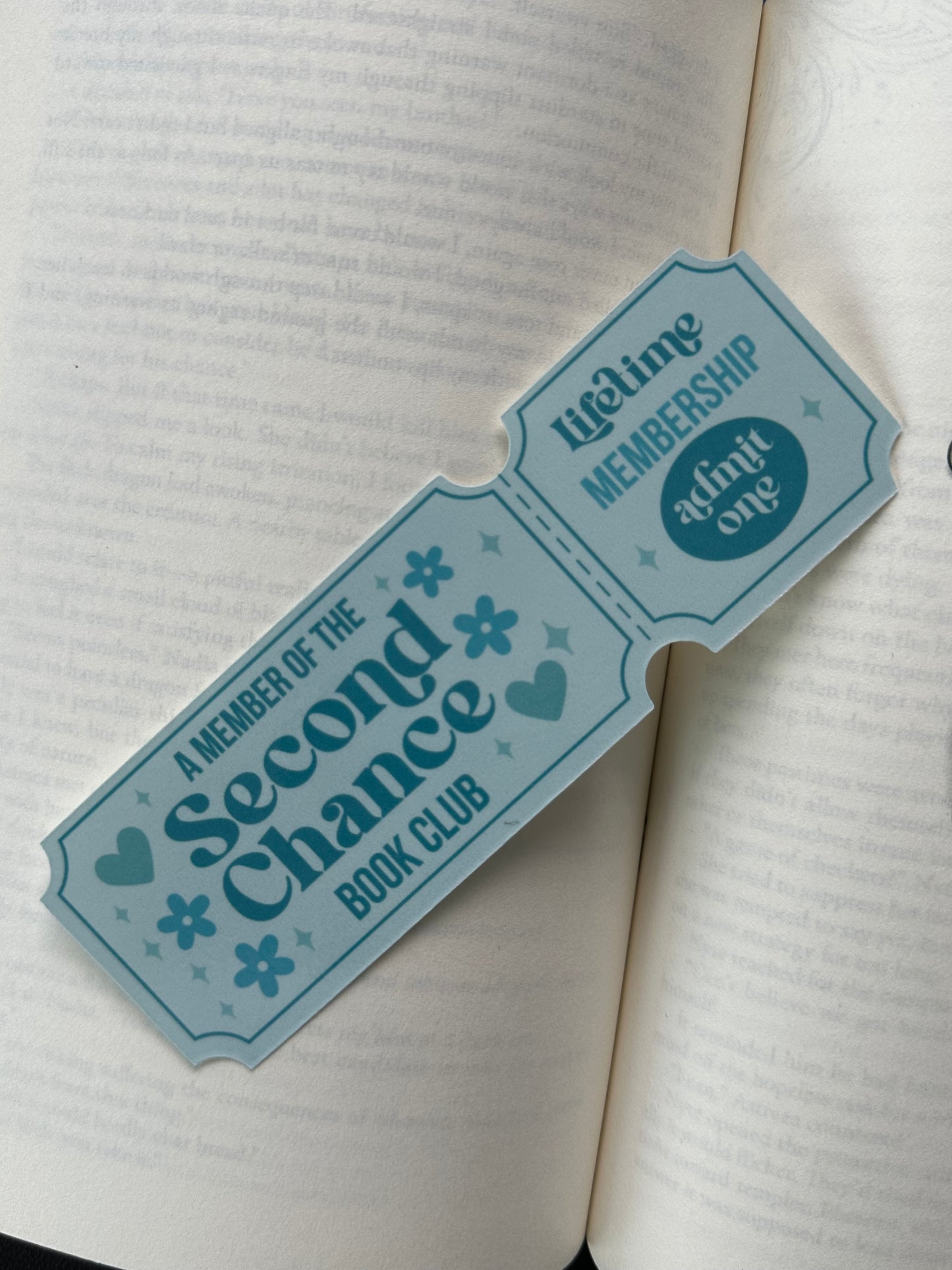 Second Chance Book Club - Bookmark