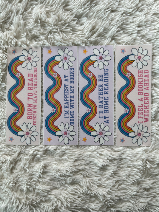 Bookish Weekend Ahead Bookmark Bundle - 4 Pack