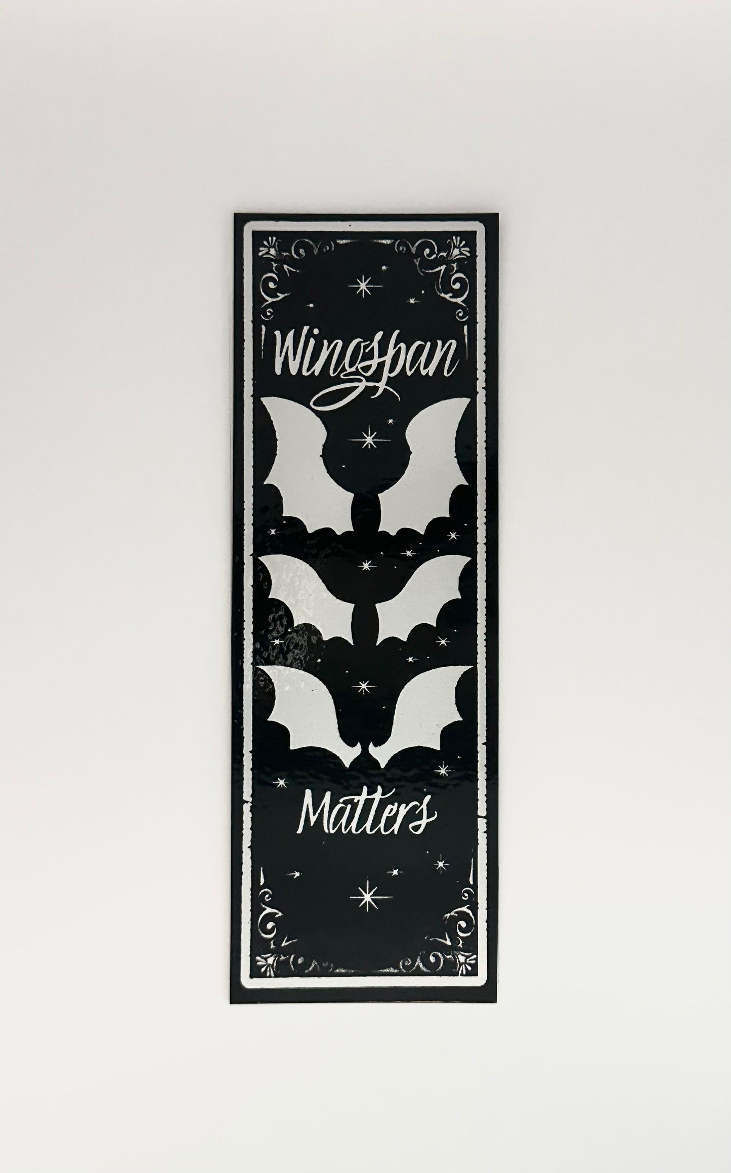 Wingspan Matters - Foil Bookmark - (Silver Holographic)