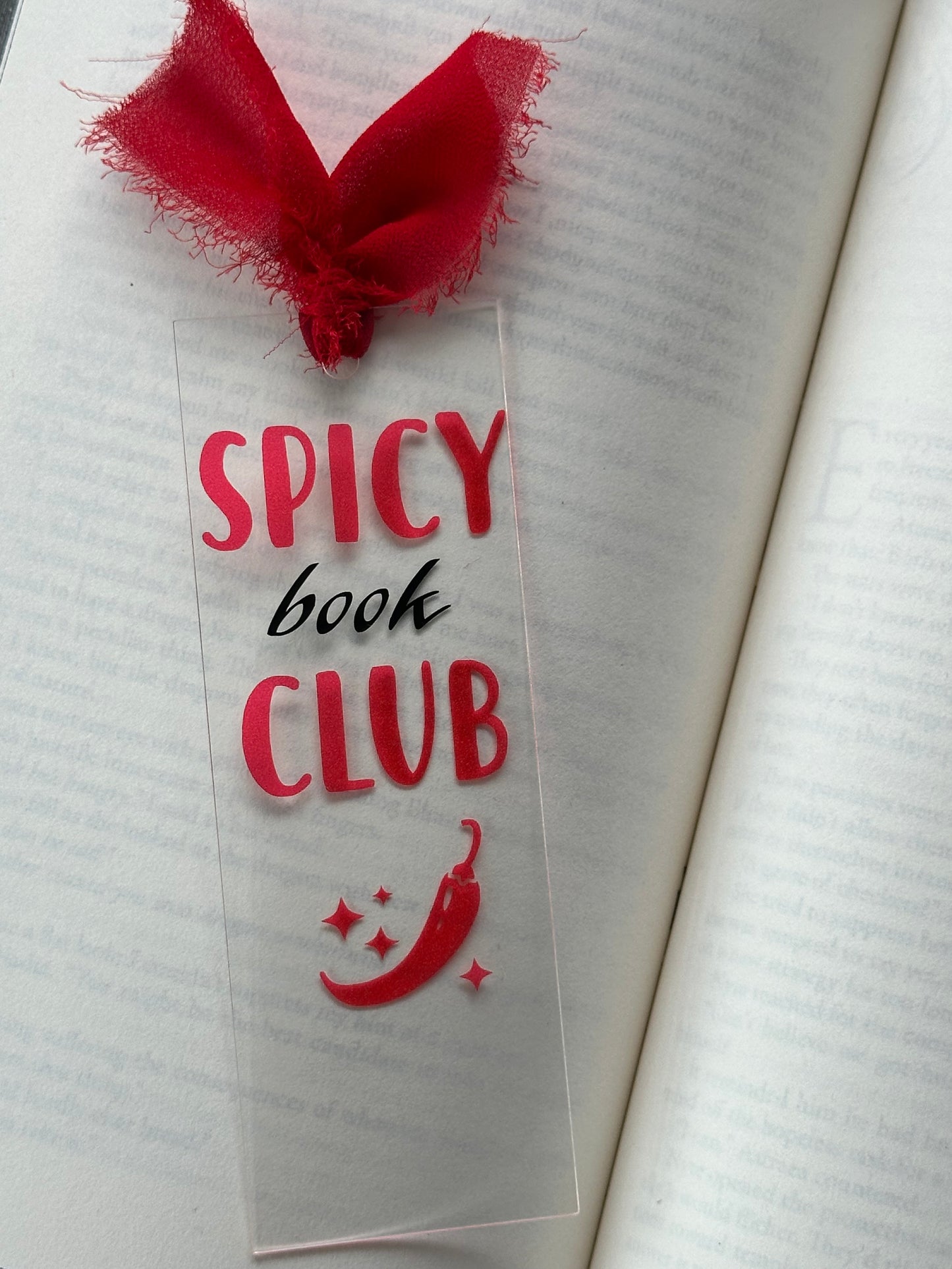Spicy Book Club - Acrylic Bookmark