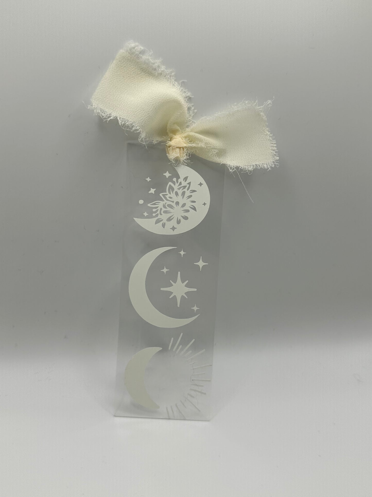 Glow In The Dark - Moons - Acrylic Bookmark