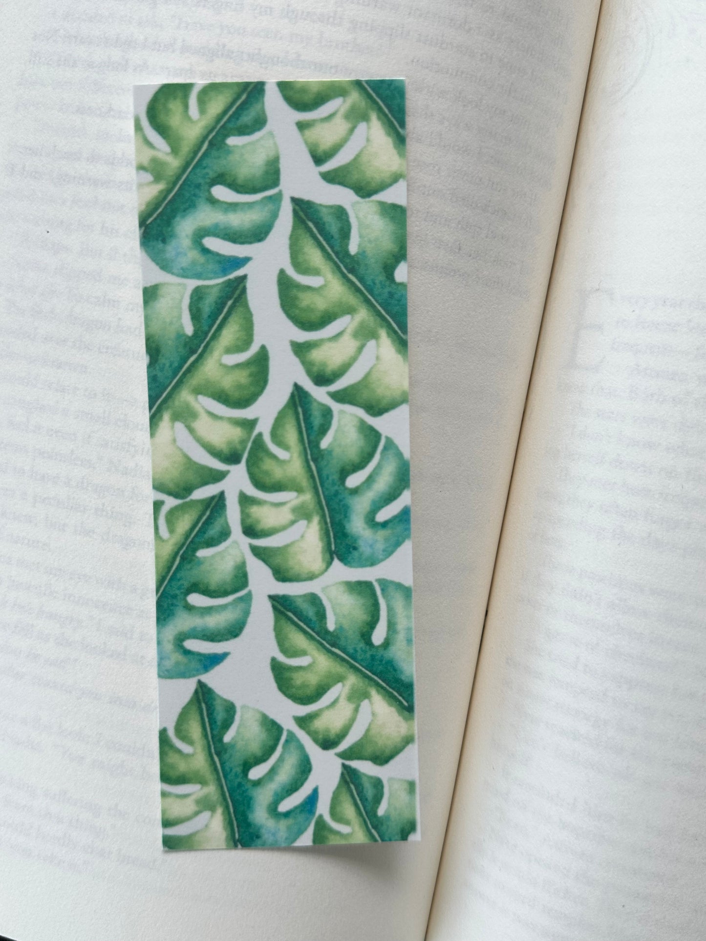 Monstera Leaves - Bookmark