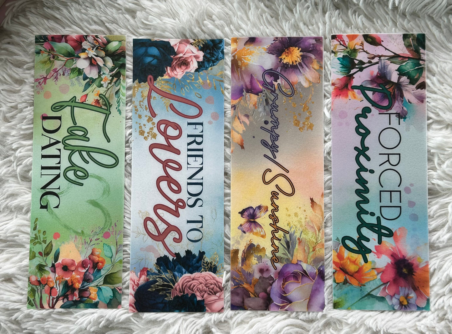Dating Tropes (2) Bookmark Bundle - 4 Pack