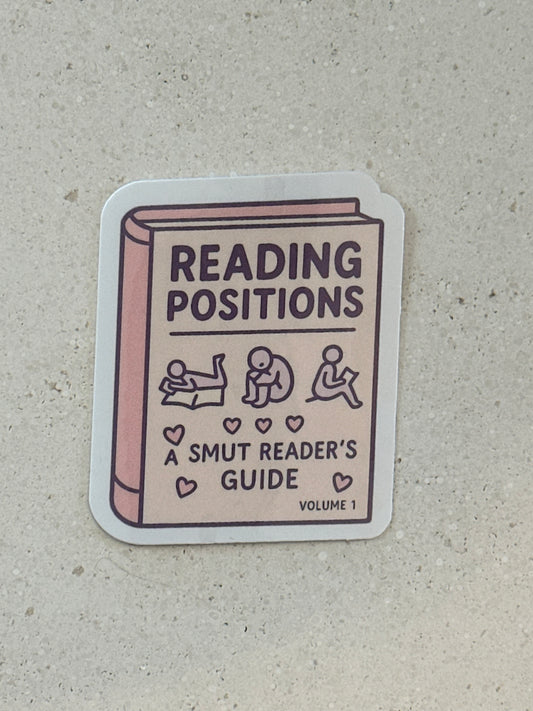 Reading Positions - Sticker