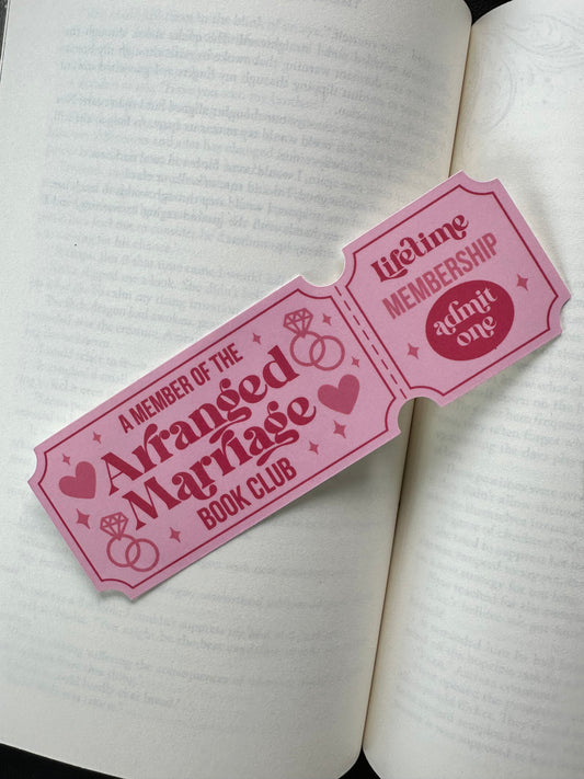 Arranged Marriage Book Club - Bookmark