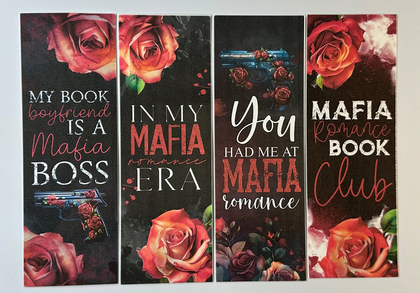 Mafia Romance Bookmark Bundle - 4 Pack