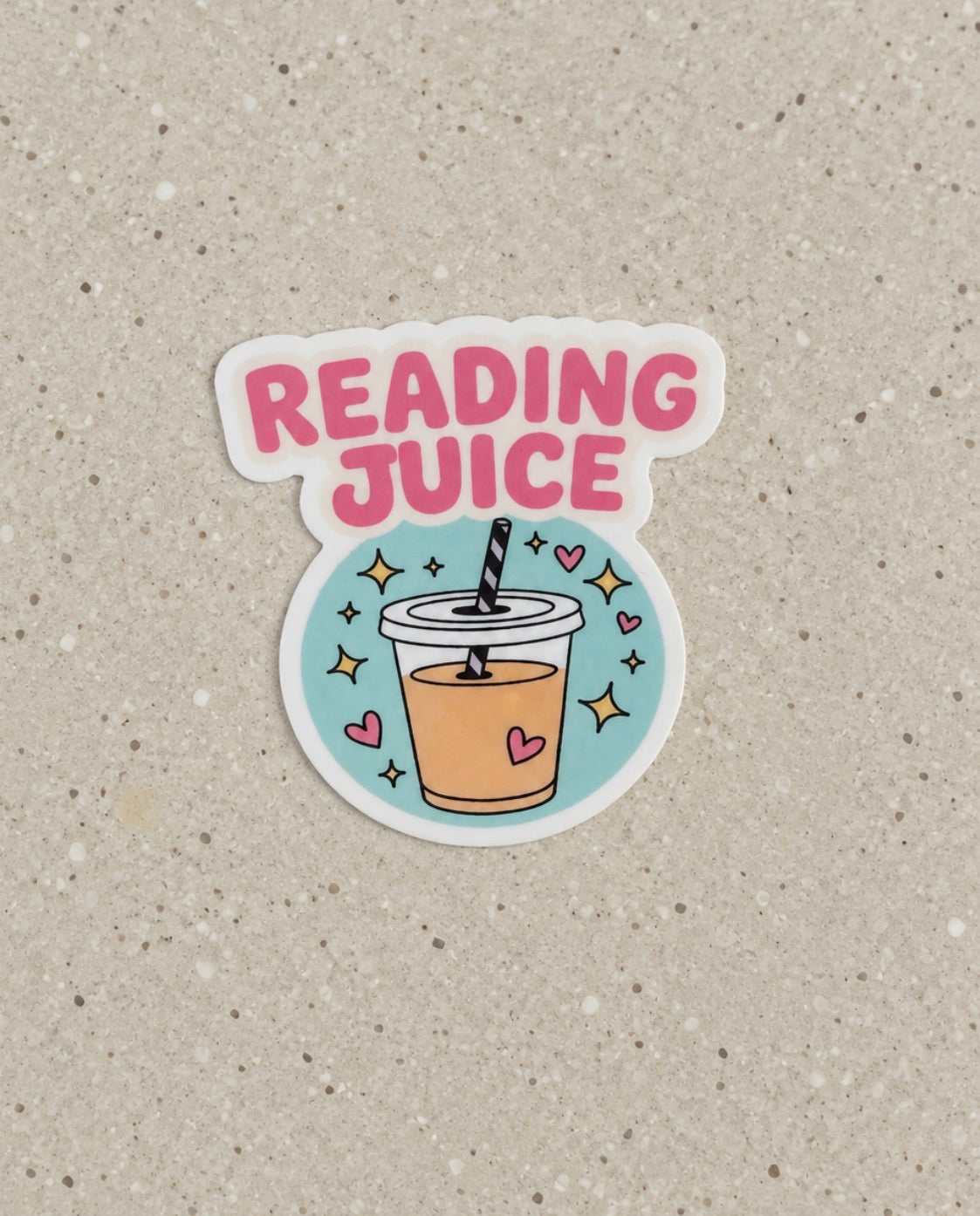 Reading Juice Iced Coffee - Sticker