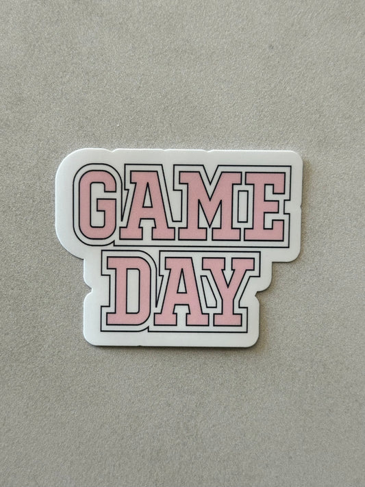 Game Day - Sticker