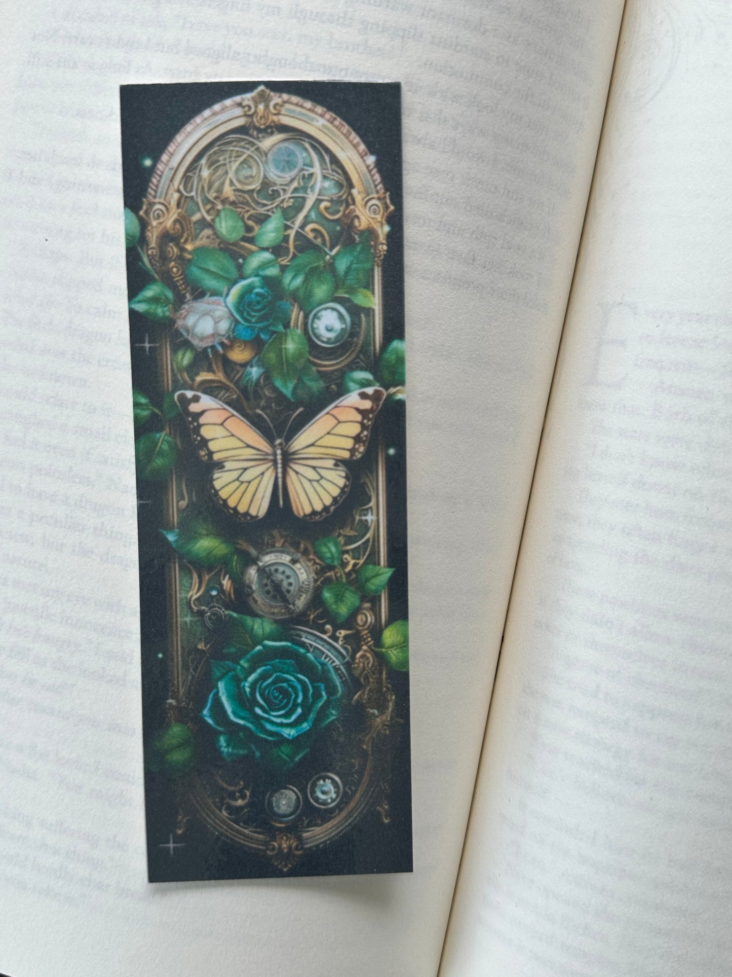 Yellow Butterfly - Bookmark (17)
