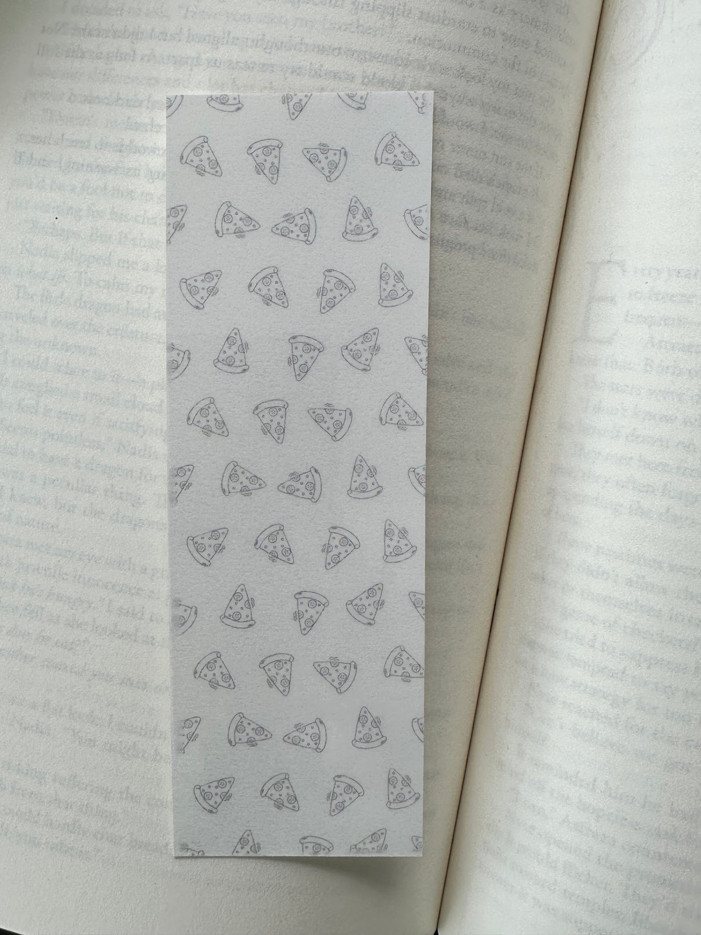 B&W Pizza - Bookmark