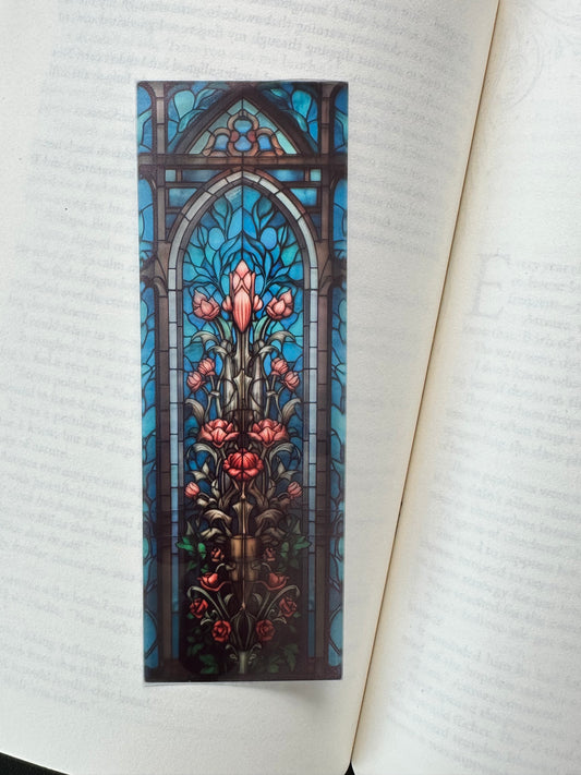 Stained Glass Style Window - Bookmark (1)